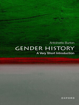 cover image of Gender History